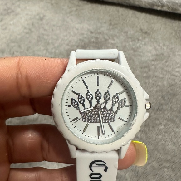 Juicy Couture White Crown Watch